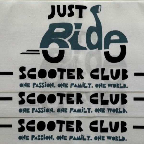 Banner JustRide Scooter Club